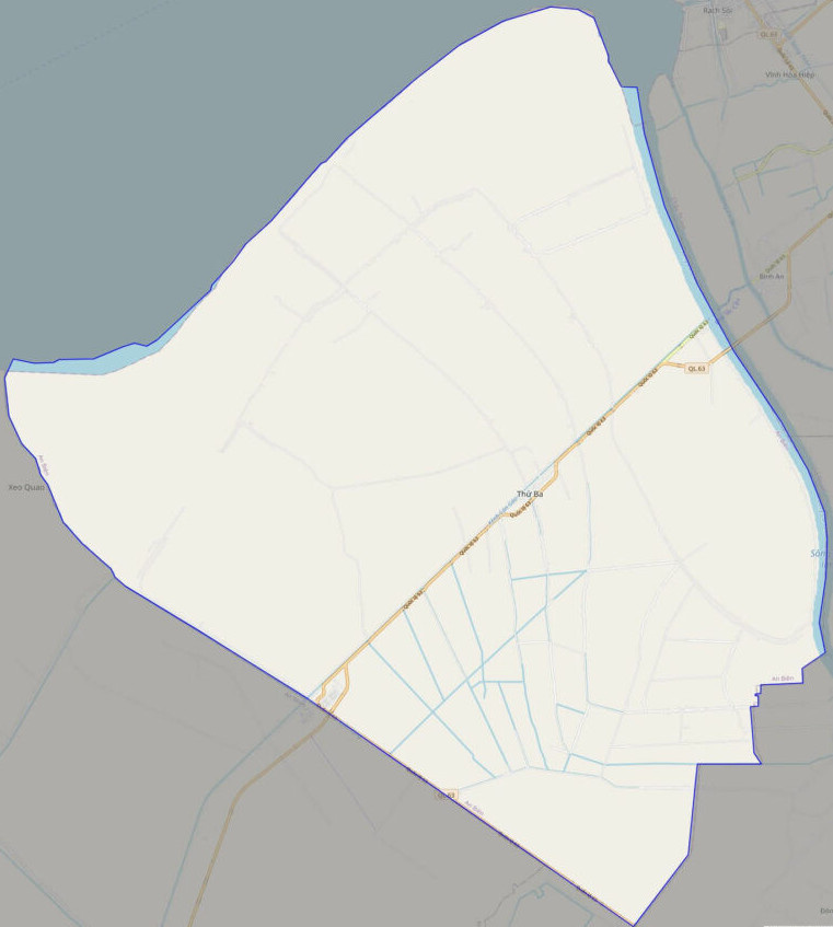 Bản đồ giao thông huyện An Biên