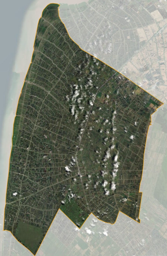 Bản đồ vệ tinh huyện An Minh