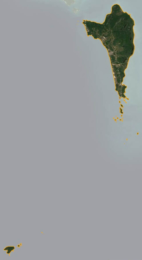 Bản đồ vệ tinh TP Phú Quốc