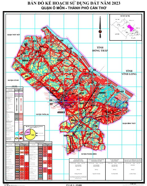 Bản đồ quy hoạch quận Ô Môn