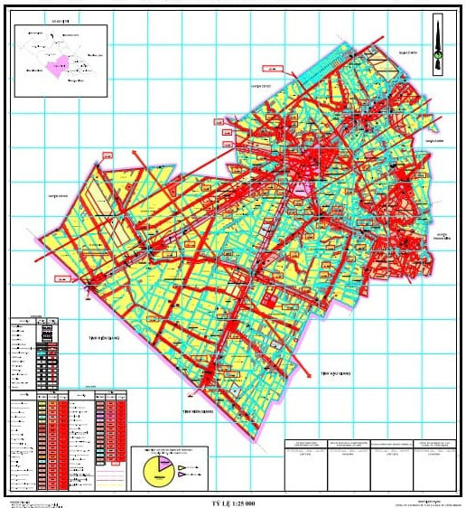 Bản đồ quy hoạch huyện Thới Lai