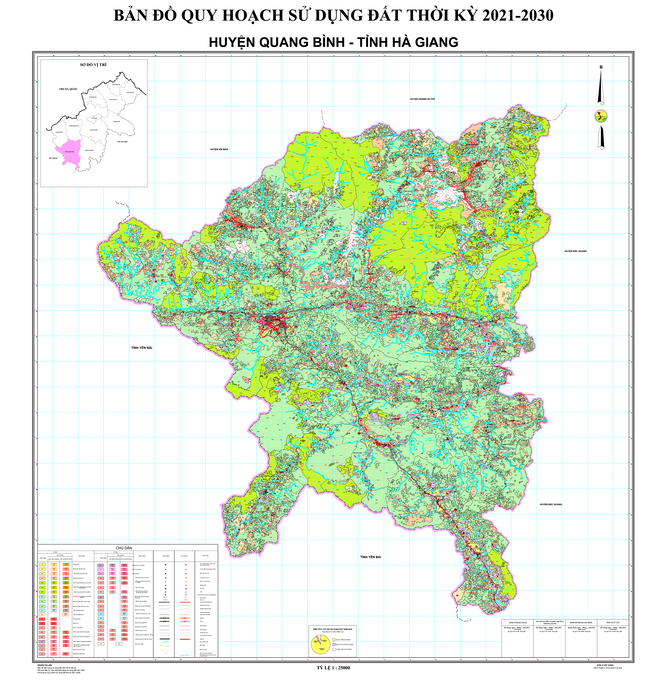 Bản đồ quy hoạch huyện Quảng Bình