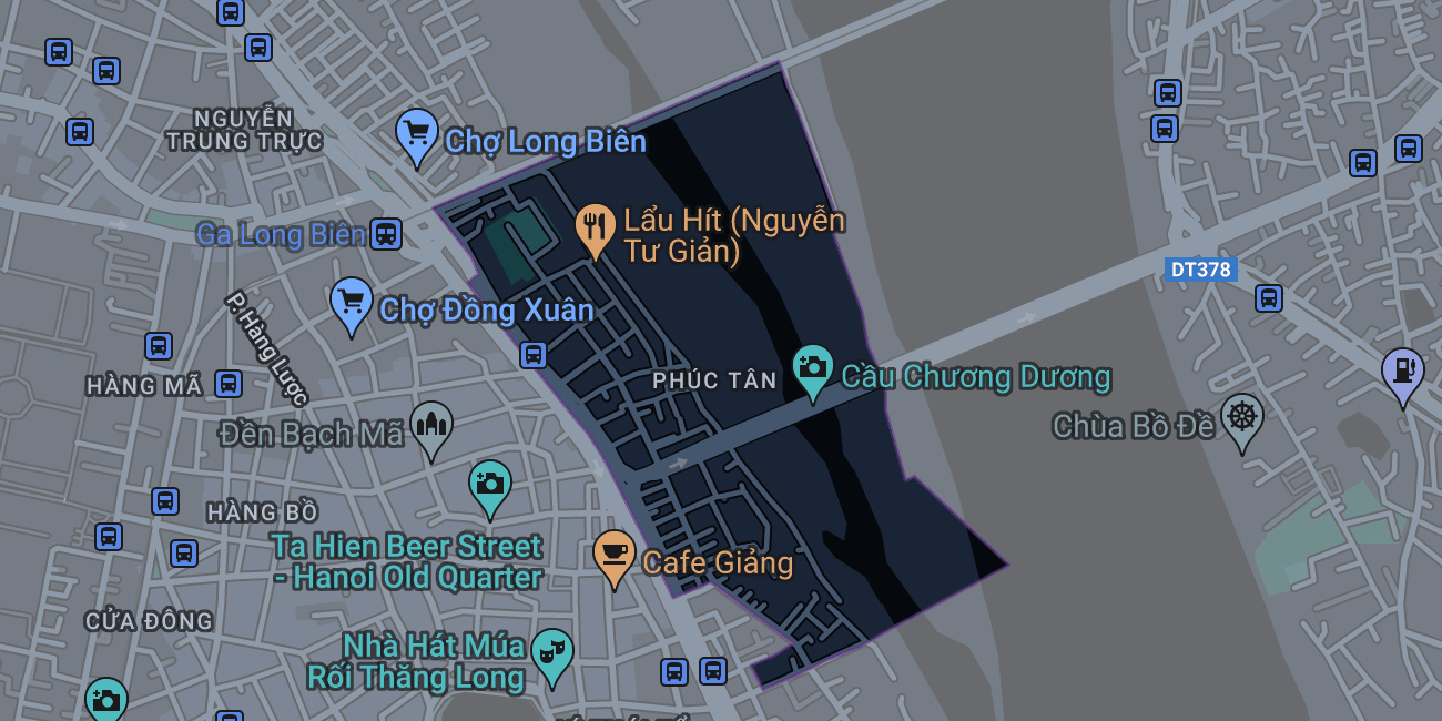 Bản đồ phường Phúc Tân