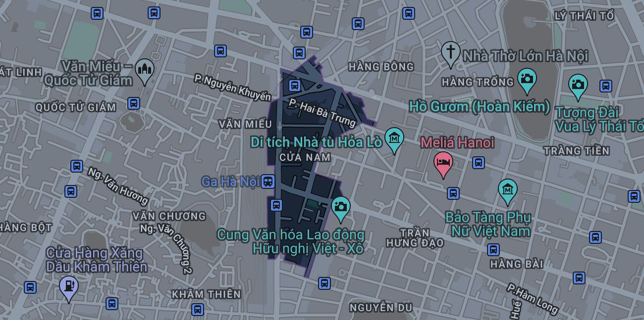Bản đồ phường Cửa Nam