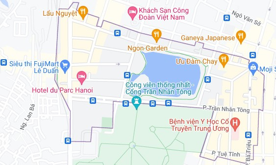 Bản đồ phường Nguyễn Du