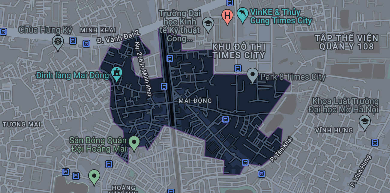 Bản đồ phường Mai Động