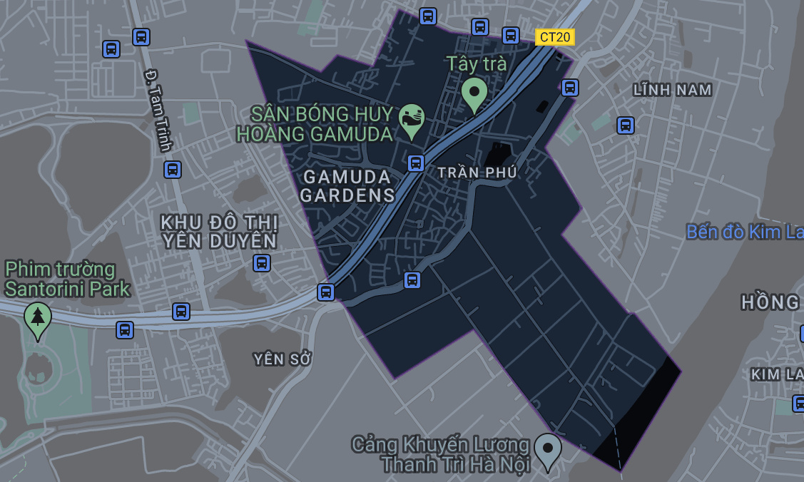Bản đồ phường Trần Phú