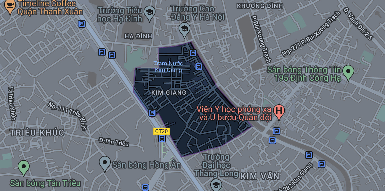 Cập nhật thông tin khu vực Phường Kim Giang, Quận Thanh Xuân, Thành phố Hà Nội