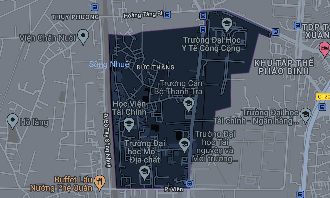 Bản đồ phường Đức Thắng