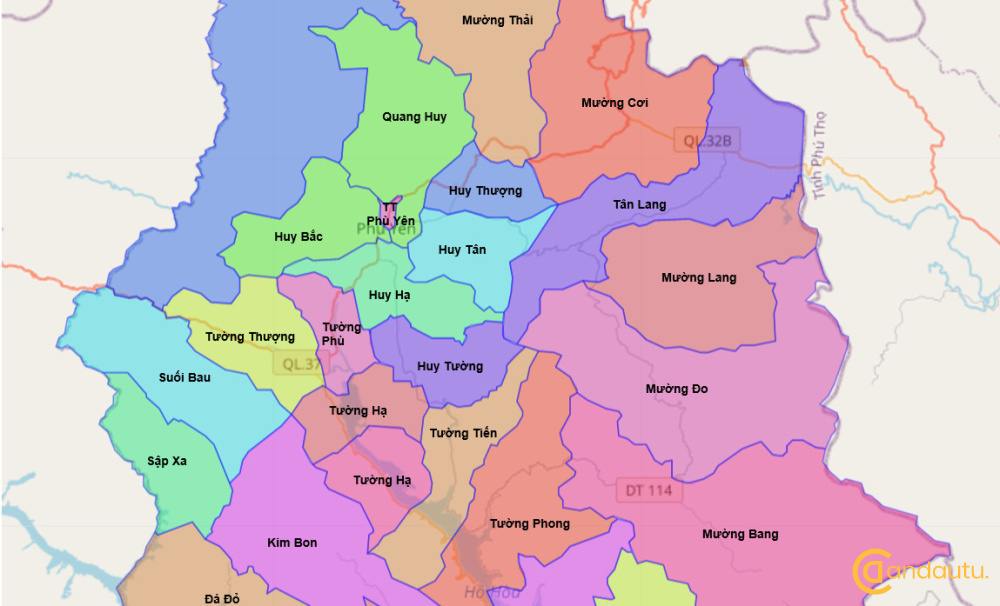 Bản đồ huyện Phù Yên Sơn La: Xem qua bản đồ huyện Phù Yên Sơn La, chúng ta có thể thấy được sự phát triển của kinh tế địa phương. Với các dự án xây dựng mới và việc đẩy mạnh các ngành kinh tế mới, Phù Yên sẽ là địa điểm hấp dẫn cho các nhà đầu tư trong tương lại.