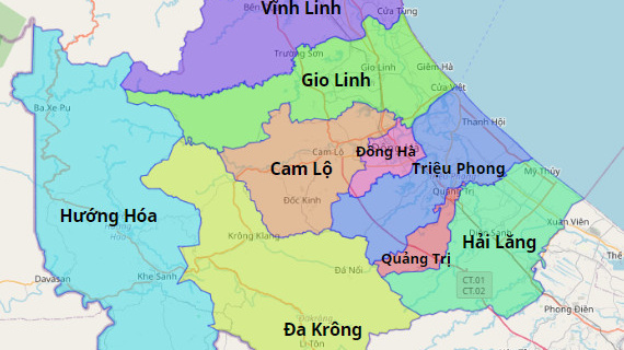 Năm 2024, bản đồ hành chính mới nhất Quảng Trị sẽ cập nhật những thông tin mới nhất về các khu vực, địa danh và các trung tâm kinh tế của tỉnh. Xem bản đồ sẽ giúp bạn hiểu rõ hơn về sự phát triển và tiềm năng kinh tế của vùng đất đầy tiềm năng này.
