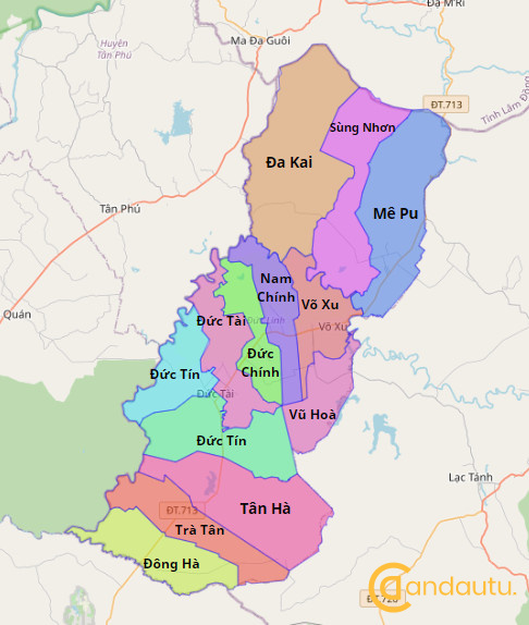 Huyện Đức Linh là một trong những huyện của tỉnh Bình Thuận. Hãy xem bản đồ hành chính để hiểu rõ hơn về vị trí và địa phương này. Nhấp vào hình ảnh để khám phá thêm về những điểm đẹp và độc đáo của Đức Linh và Bình Thuận.