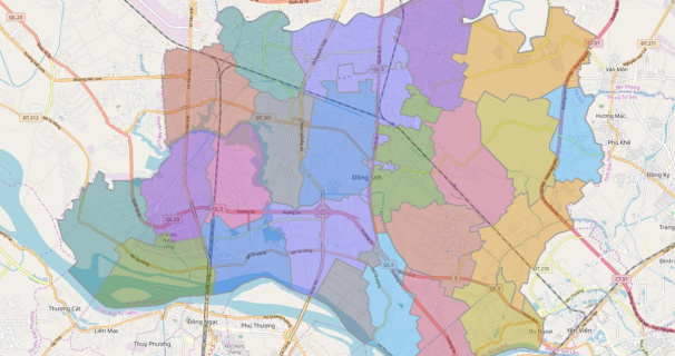 Huyện Đông Anh đang chờ đón bạn với bản đồ hành chính mới cập nhật năm